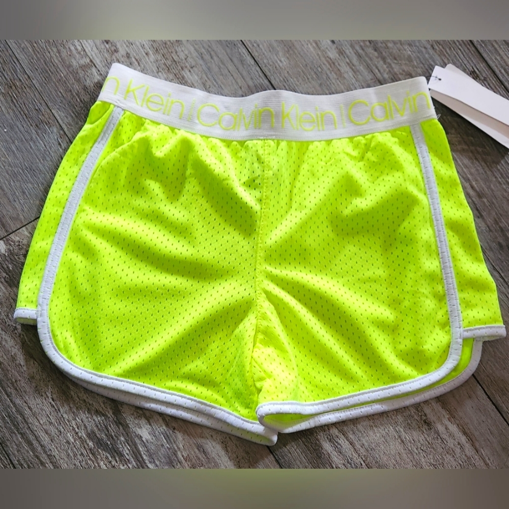 Calvin Klein Performance Big Girl's Mesh Shorts